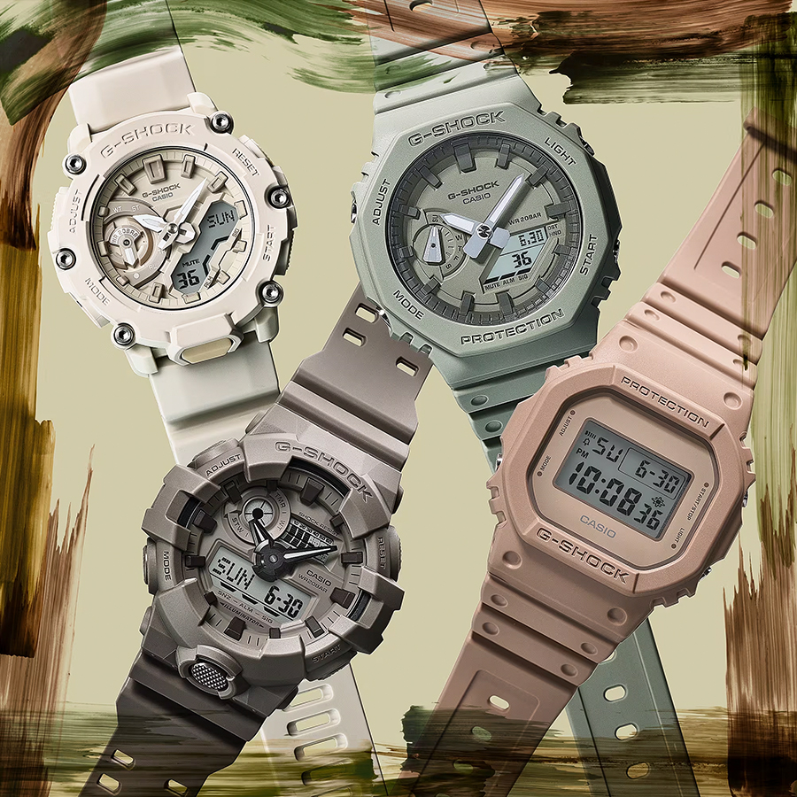 G-SHOCK Natural Color ナチュラルカラーシリーズ DW-5600NC-5JF メンズ 腕時計 電池式 デジタル スクエア 国内正規品 カシオ｜theclockhouse｜09