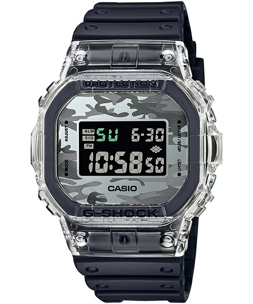 G-SHOCK カモフラージュ スケルトン 5600シリーズ DW-5600SKC-1JF 