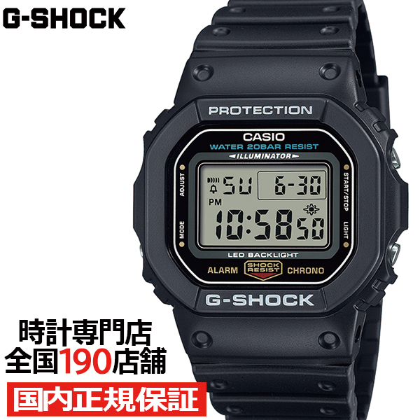 G-SHOCK 5600シリーズ DW-5600UE-1JF メンズ 腕時計 電池式 デジタル スク ...