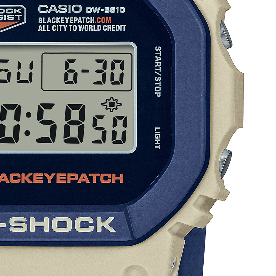 G-SHOCK BlackEyePatch コラボレーションモデル DW-5610BEP-2JR メンズ