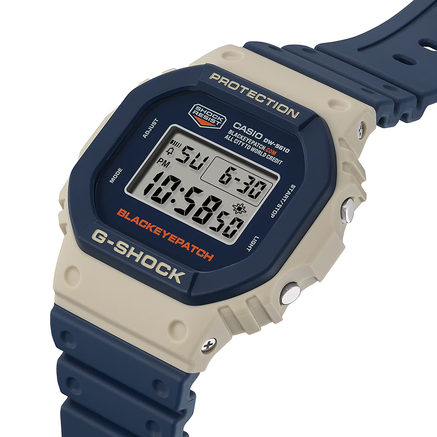G-SHOCK BlackEyePatch コラボレーションモデル DW-5610BEP-2JR メンズ