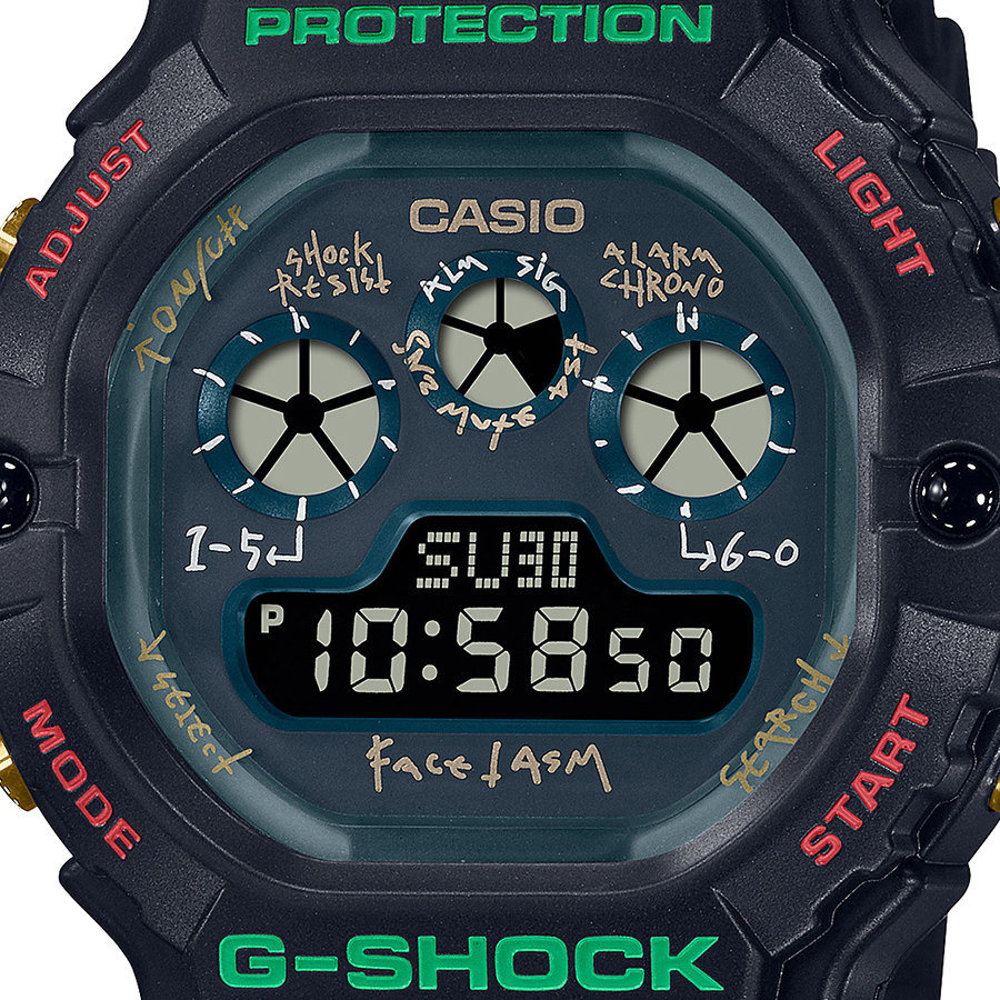 G-SHOCK FACETASM コラボレーションモデル DW-5900FA-1JR メンズ