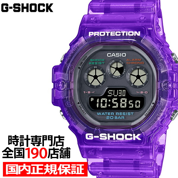 G-SHOCK JOYTOPIA ジョイトピア DW-5900JT-6JF メンズ 腕時計 電池式 デジタル スケルトン Y2K 反転液晶 国内正規品  カシオ