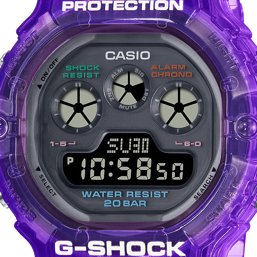 流行 未使用品 CASIO G-SHOCK DW-5900JT クリアパープル 紫 jsu.osubb.ro