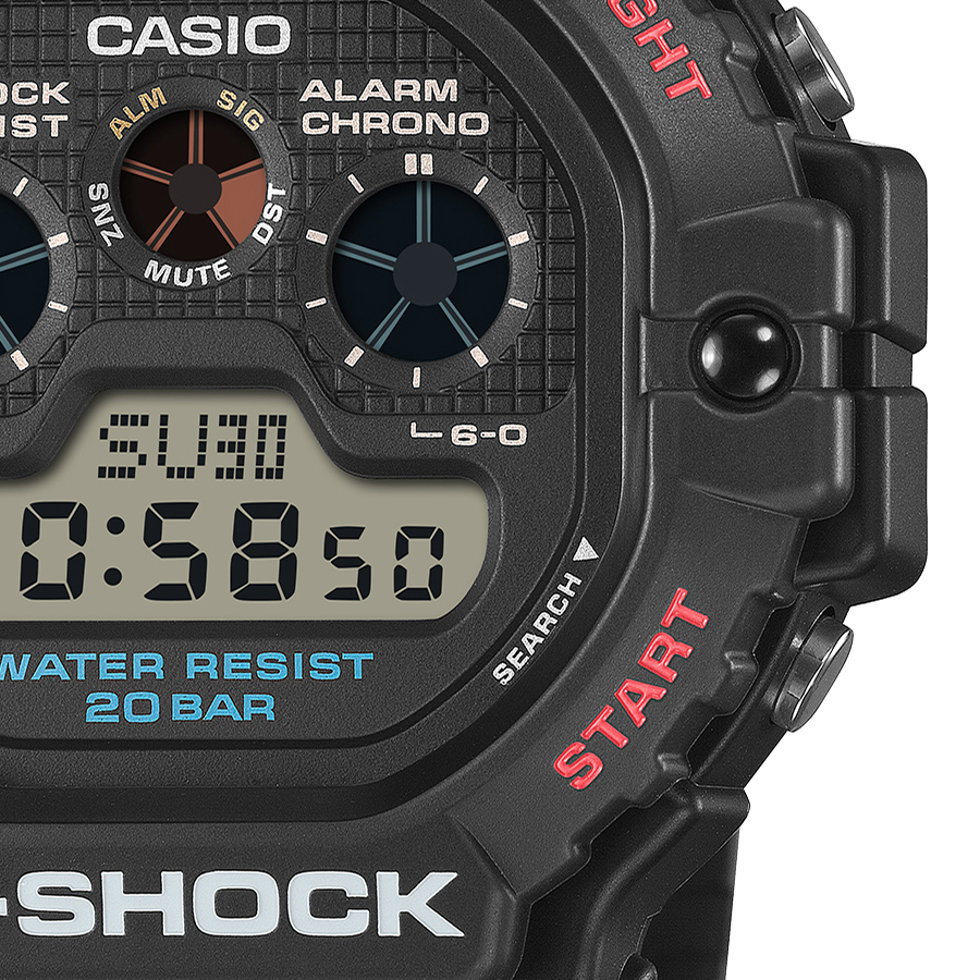 G-SHOCK 1月16日発売 デジタル 5900シリーズ DW-5900U-1JF メンズ