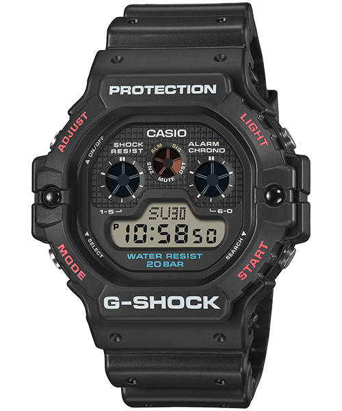 G-SHOCK 1月16日発売 デジタル 5900シリーズ DW-5900U-1JF メンズ