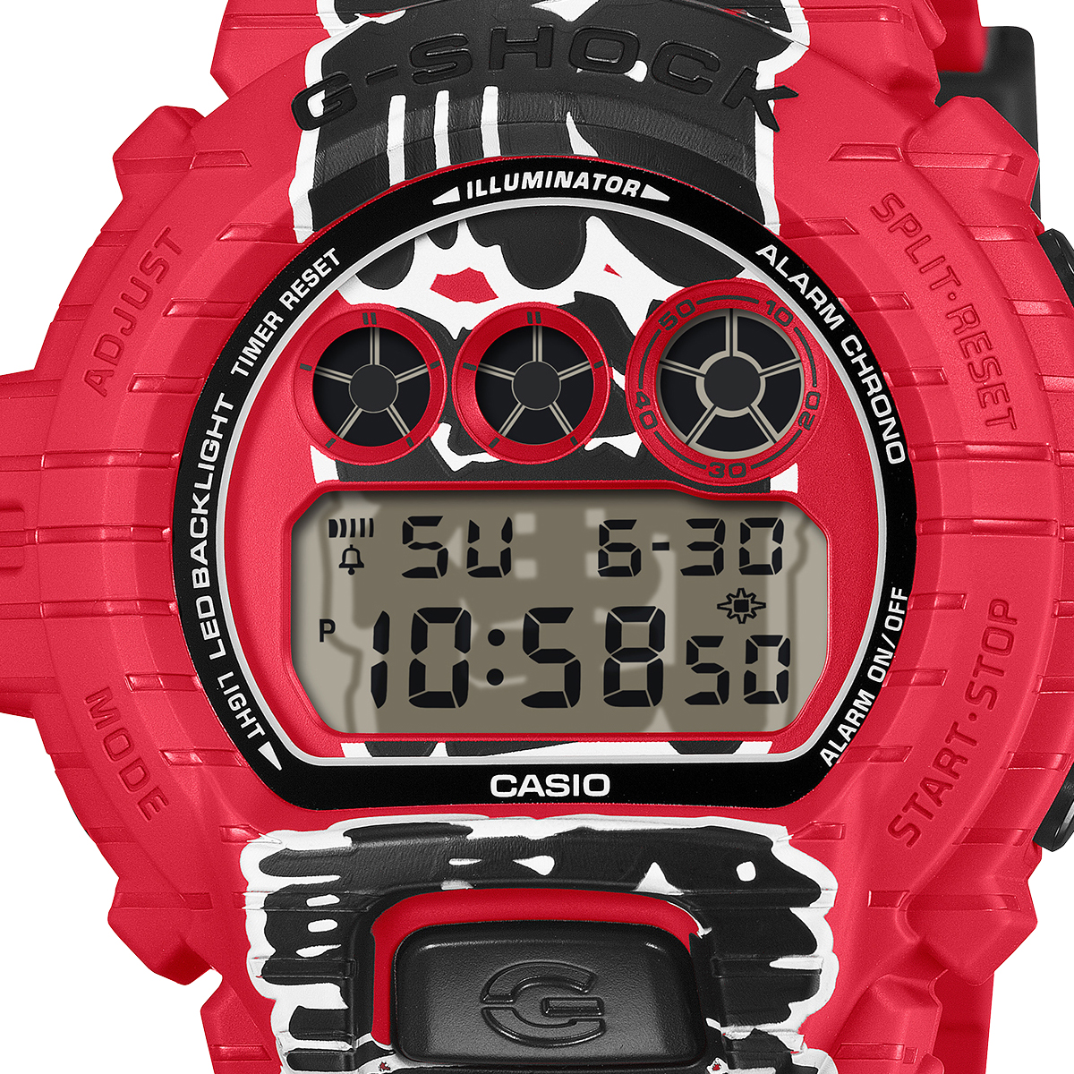 G-SHOCK 4月10日発売 赤提灯 耐衝撃 DW-6900AKA-4JR メンズ 腕時計