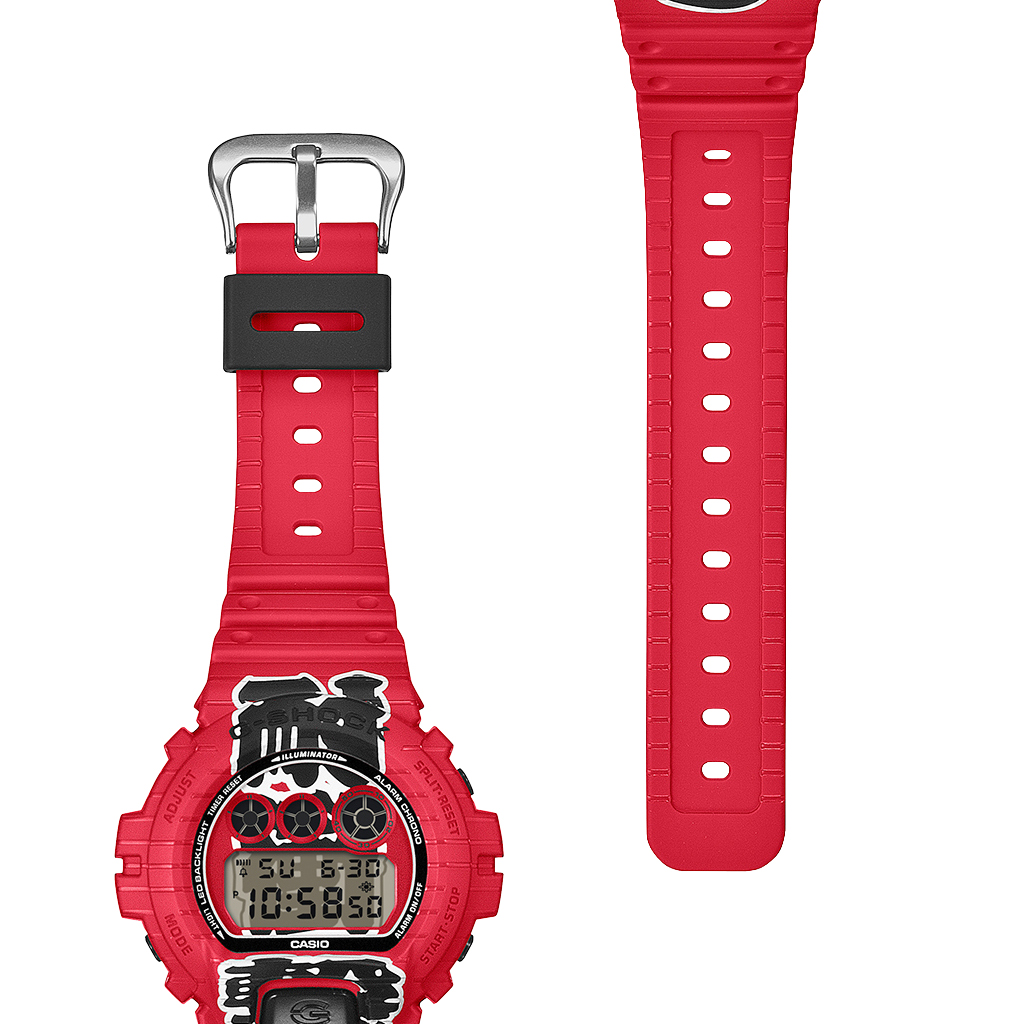 G-SHOCK 4月10日発売 赤提灯 耐衝撃 DW-6900AKA-4JR メンズ 腕時計