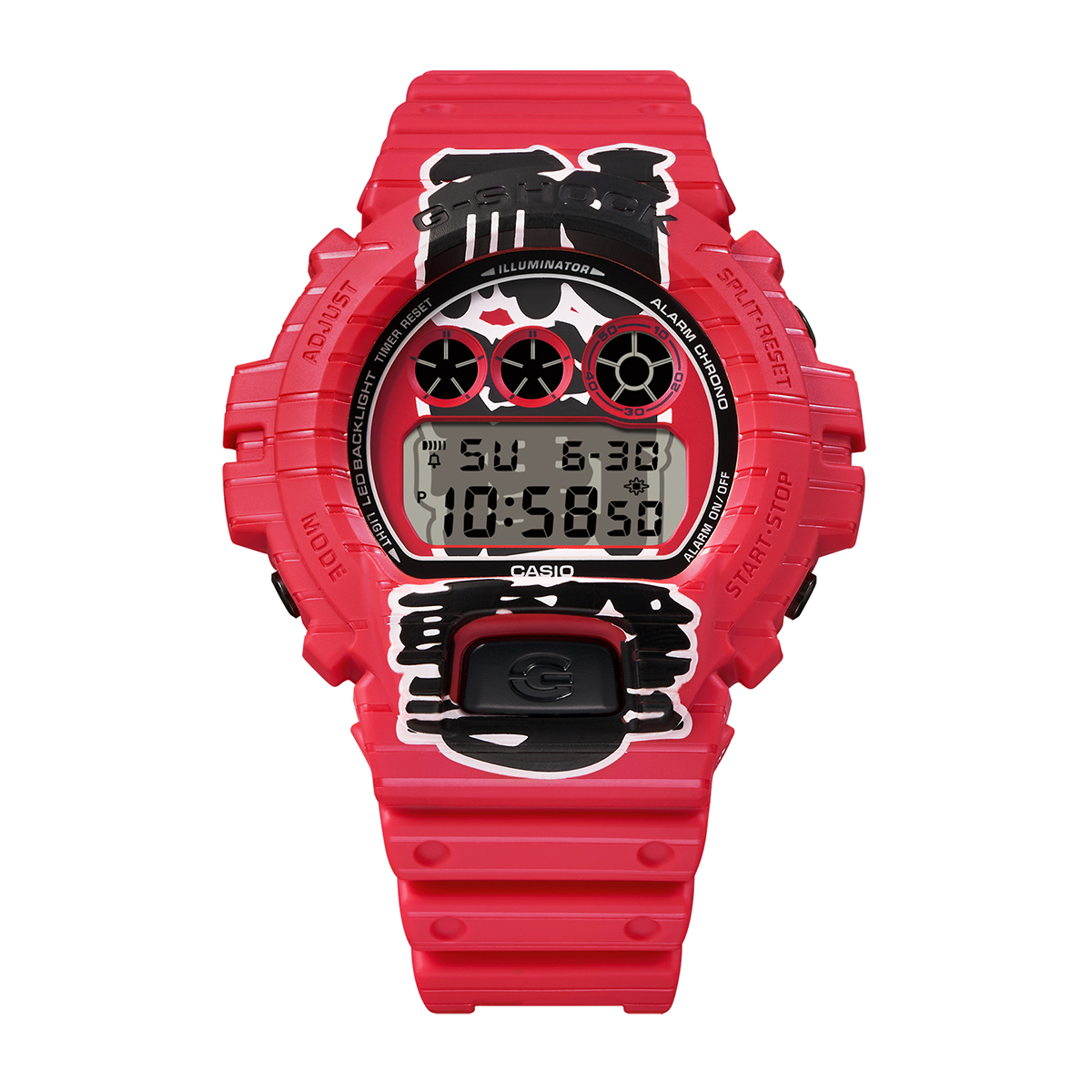 G-SHOCK 4月10日発売 赤提灯 耐衝撃 DW-6900AKA-4JR メンズ 腕時計