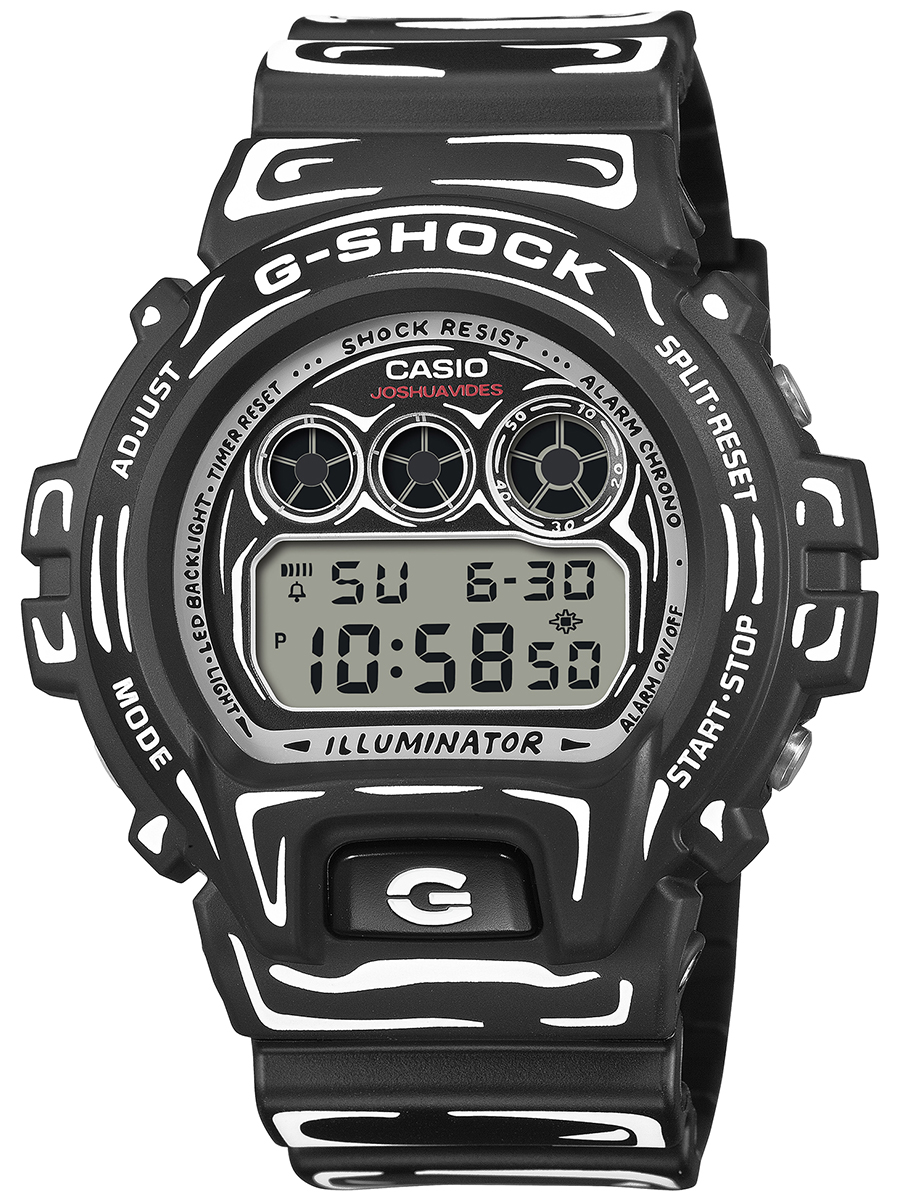G-SHOCK Joshua Vides コラボレーションモデル ブラック DW-6900JV-1JR