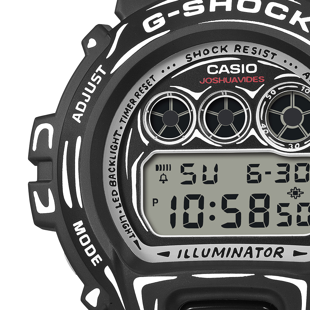 G-SHOCK Joshua Vides コラボレーションモデル ブラック DW-6900JV-1JR