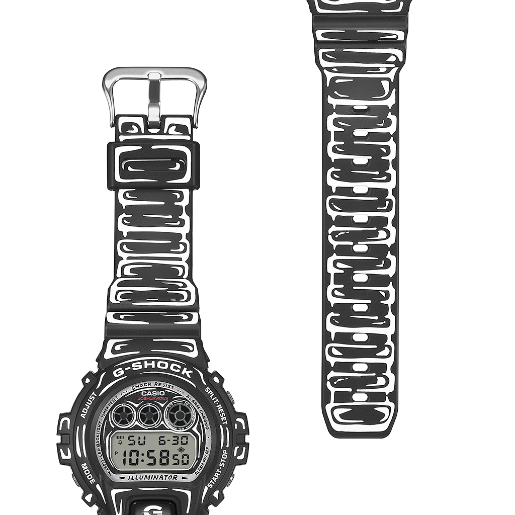 G-SHOCK Joshua Vides コラボレーションモデル ブラック DW-6900JV-1JR