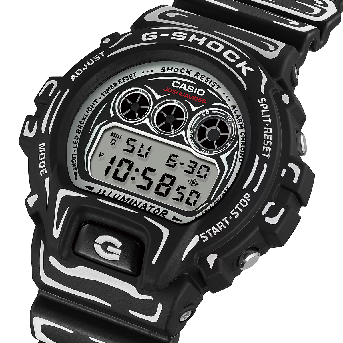 G-SHOCK Joshua Vides コラボレーションモデル ブラック DW-6900JV-1JR