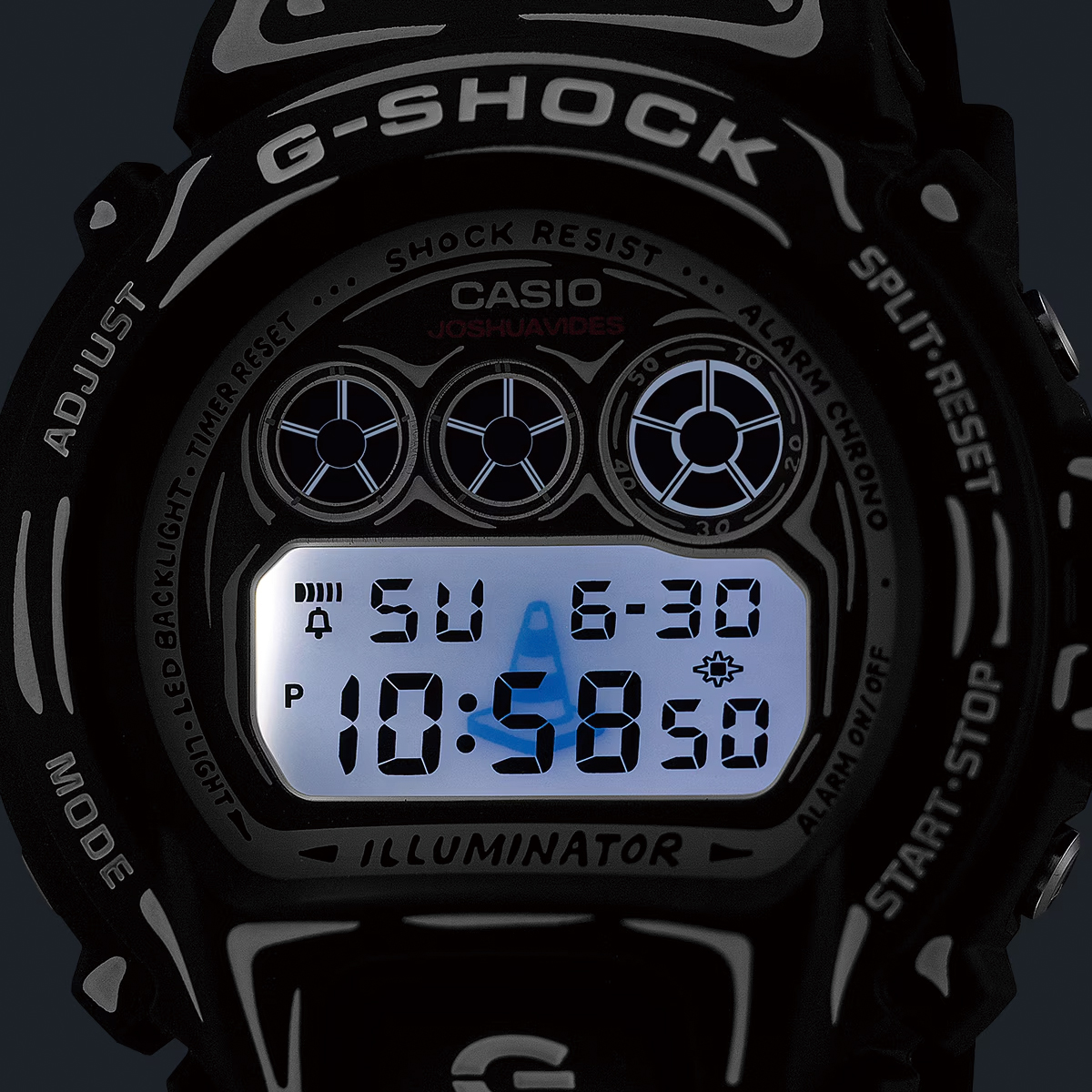 G-SHOCK Joshua Vides コラボレーションモデル ブラック DW-6900JV-1JR