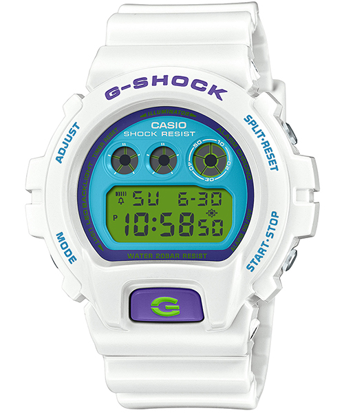 G-SHOCK CRAZY COLORS 2024 ブラック ライムグリーン DW-6900RCS