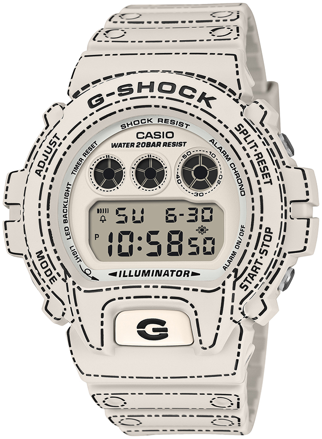 カシオCASIO G-SHOCK ジーショック マットホワイトカラ― g-shock（文字