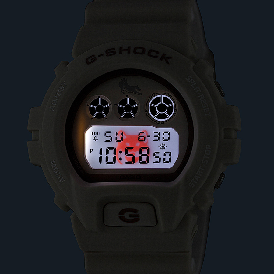 G-SHOCK Shiba Inu 柴犬 白柴 DW-6900SHB-7JR メンズ 腕時計