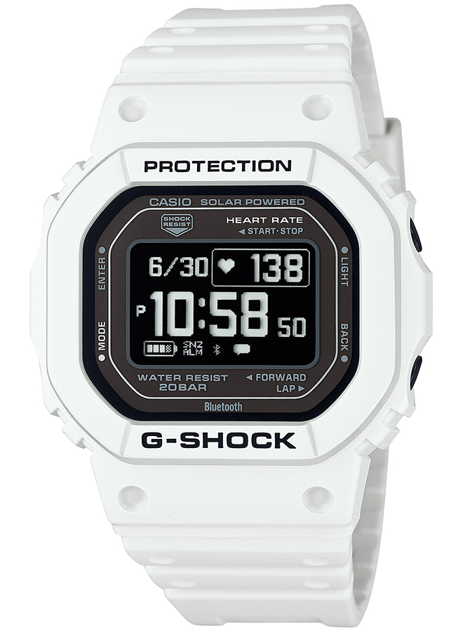 G-SHOCK G-SQUAD 心拍計測 血中酸素レベル計測 DW-H5600-7JR