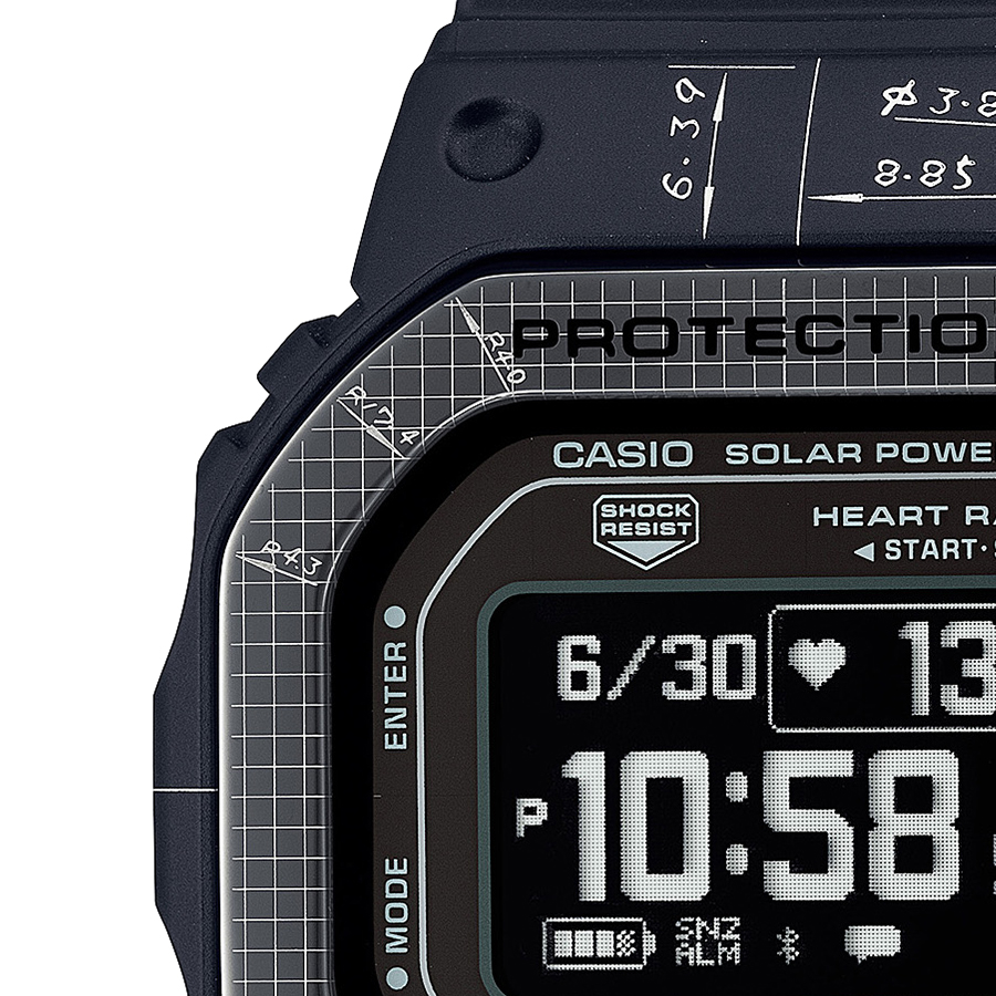 G-SHOCK Gショック G-SQUAD 心拍計測 血中酸素レベル計測 DW-H5600EX