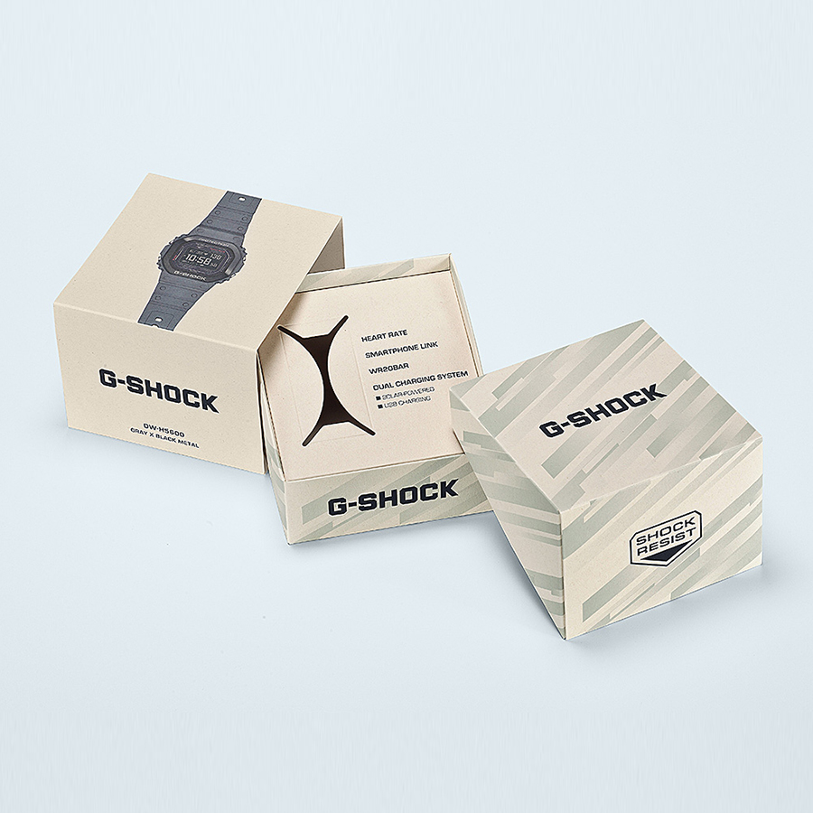 G-SHOCK G-SQUAD 心拍計測 血中酸素レベル計測 DW-H5600MB-8JR メンズ