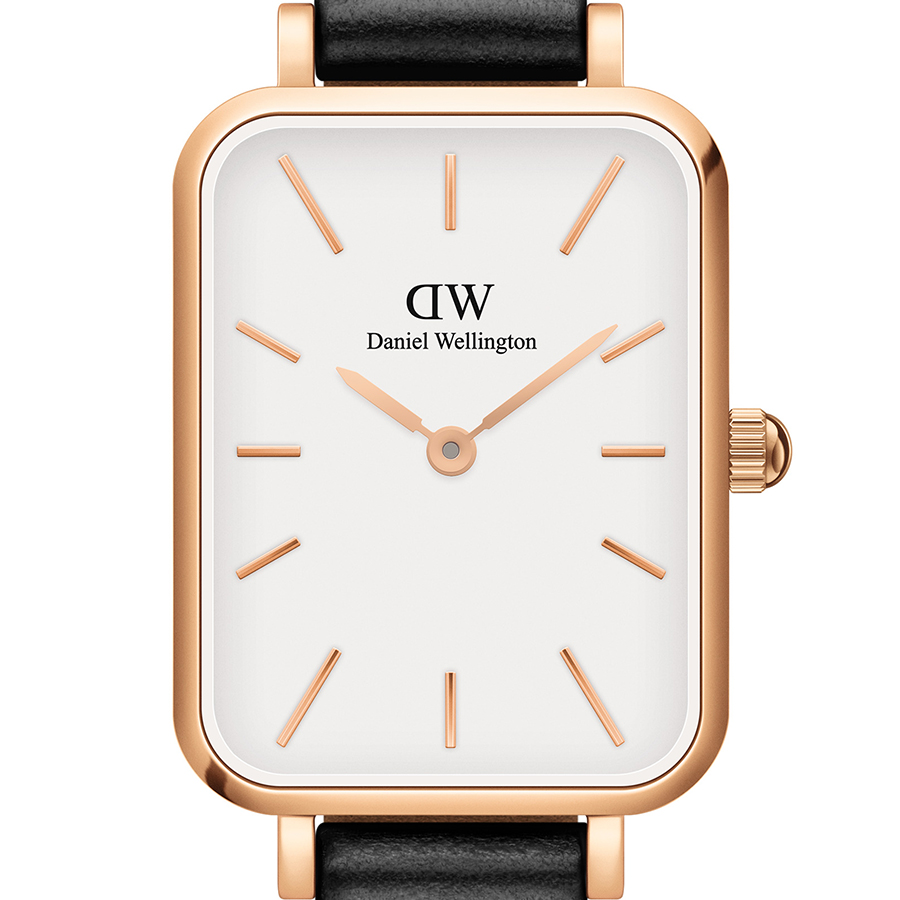 DANIEL WELLINGTON ダニエルウェリントン QUADRO PRESSED SHEFFIELD クアドロ シェフィールド スクエア  DW00100434 レディース 腕時計 クオーツ 電池式 革ベルト