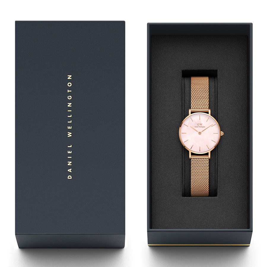 DANIEL WELLINGTON ダニエルウェリントン PETITE MELROSE ペティット メルローズ 28mm DW00100513  レディース 腕時計 クオーツ 電池式 メッシュベルト