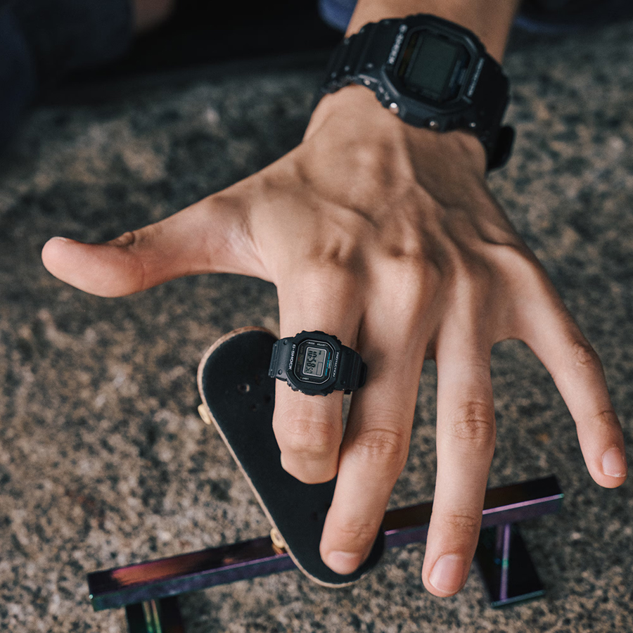 G-SHOCK Nano ナノ ブラック DWN-5600-1JR メンズ レディース 指輪
