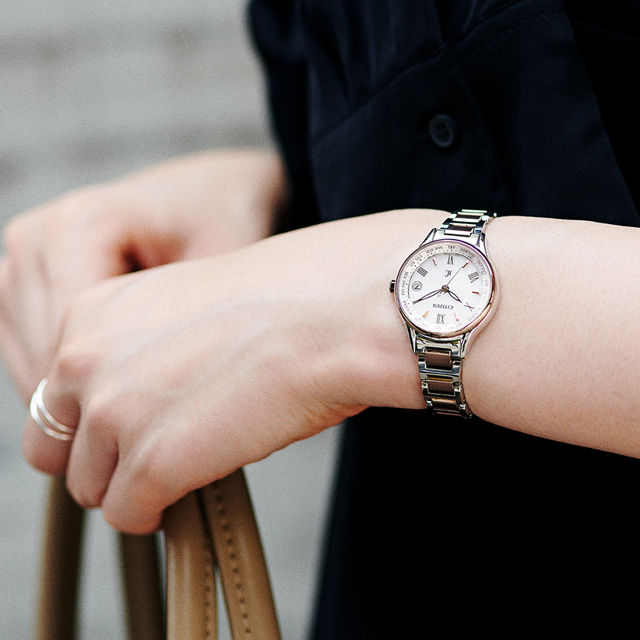 新品同様✨ EC1164 クロスシー 電波ソーラー シチズン 時計 サクラピンク EC1164-53W: CITIZEN | シチズンウオッチ オフィシャルサイト
