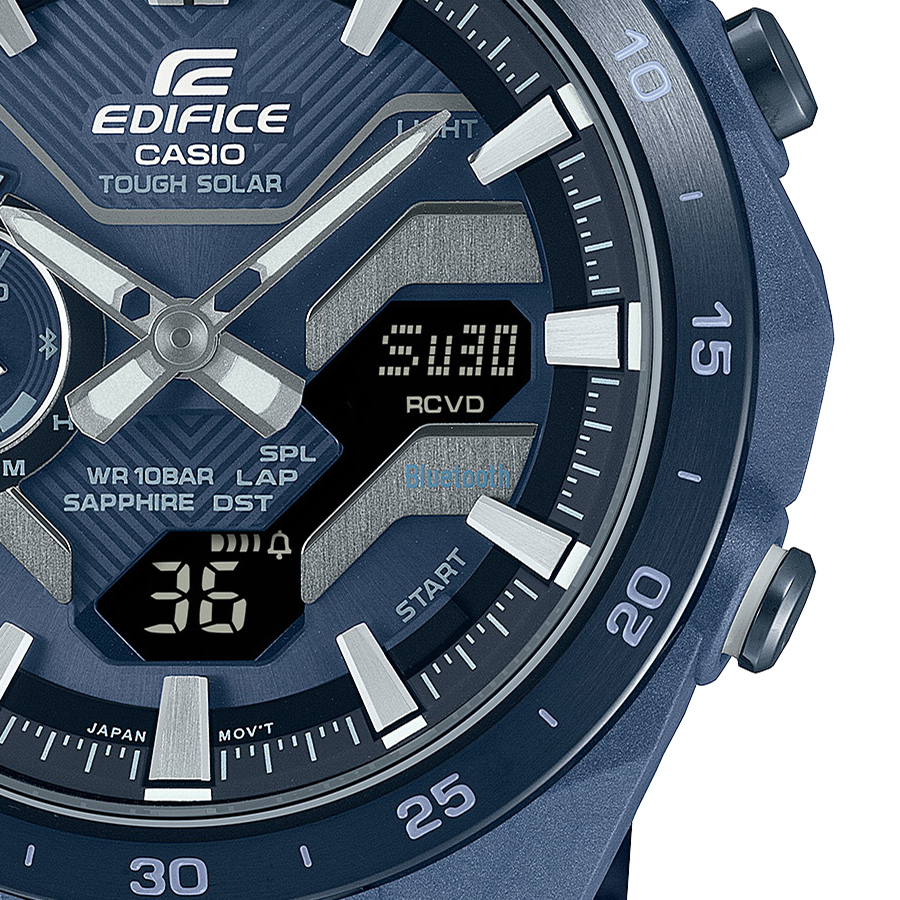 EDIFICE（CASIO） カシオ エディフィス ウィンドフロウ クールブルー