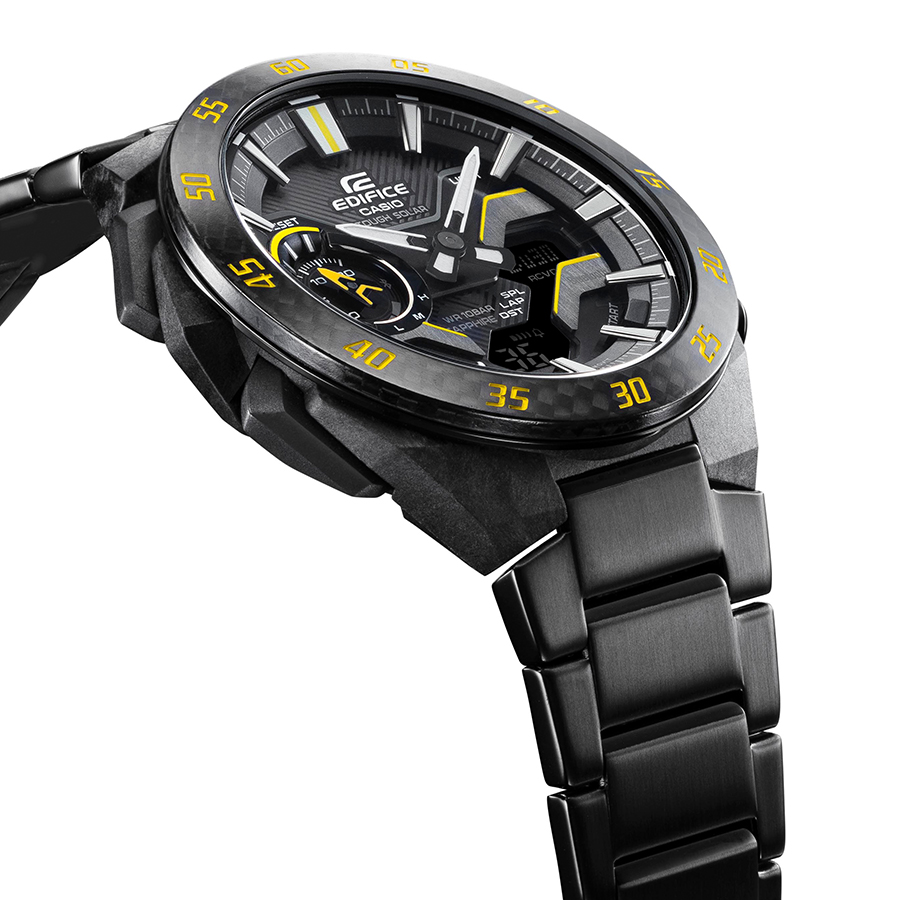 EDIFICE（CASIO） カシオ エディフィス ウインドフロウ イエロー