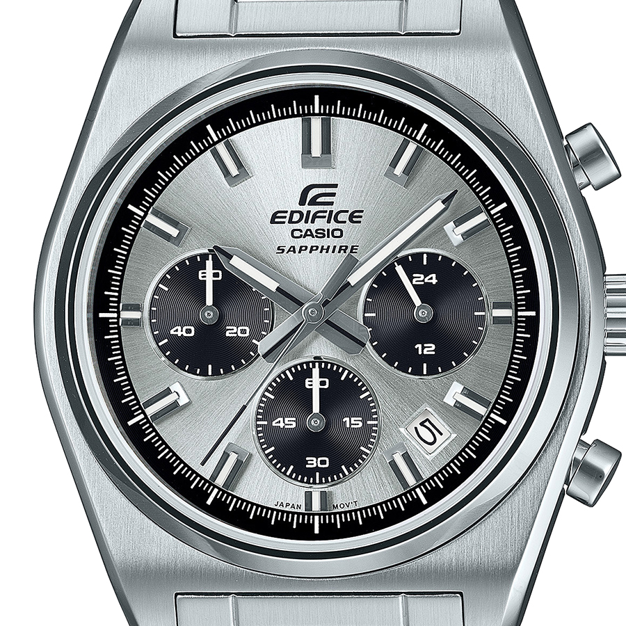 カシオ CASIO EDIFICE エディフィス クロノ ホワイト 美品　動作品 楽天市場】カシオ エディフィス クロノ ホワイトの通販