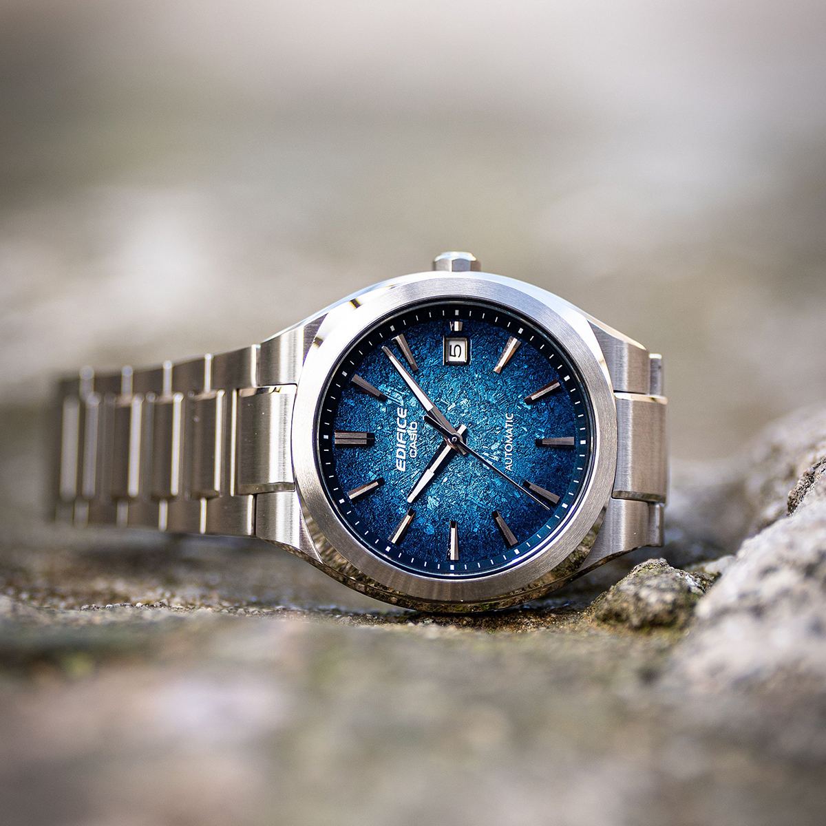 EDIFICE（CASIO） カシオ エディフィス オートマチック 電鋳ダイヤル 