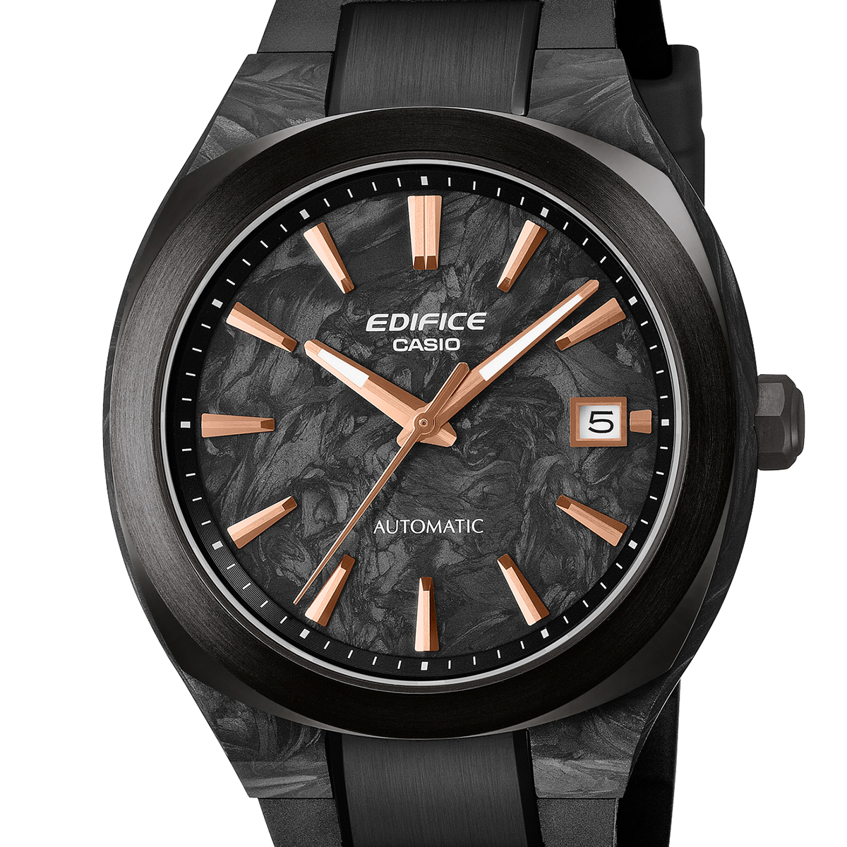 新品 CASIO カシオ EDIFICE エディフィス カーボン EDIFICE（CASIO） 7月17日発売 カシオ エディフィス オートマチック