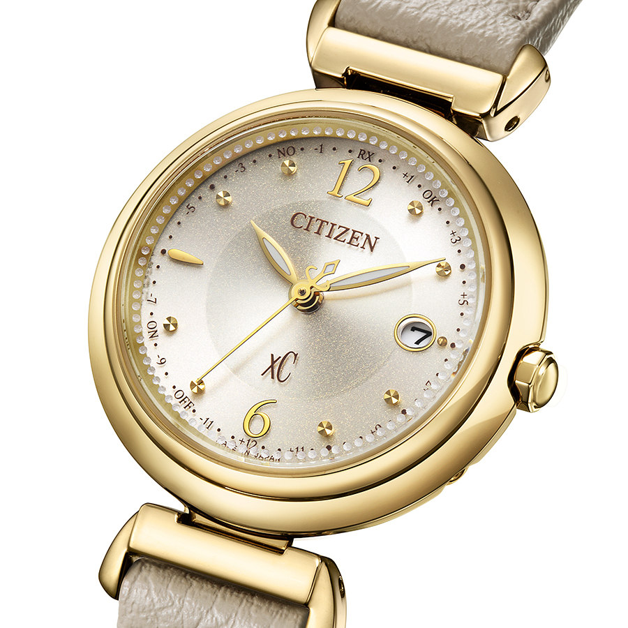 美品 稼働 CITIZEN レオパール レディース腕時計 ソーラー パール文字盤 CITIZEN - 美品 稼働 CITIZEN レオパール レディース腕時計 ソーラー