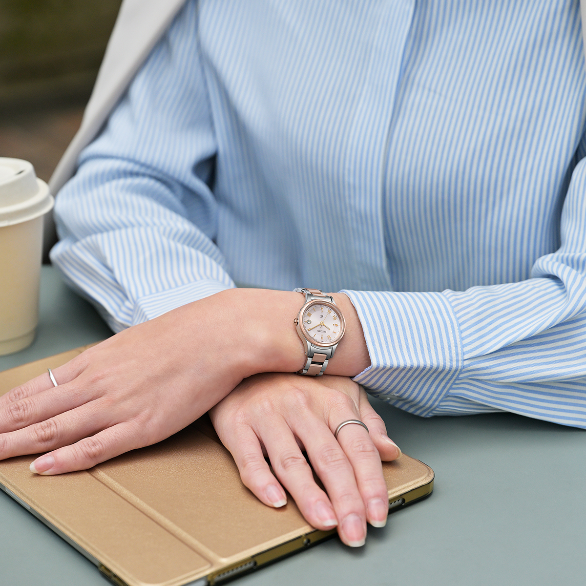 XC シチズン xC クロスシー ヒカリコレクション ES9496-64W レディース