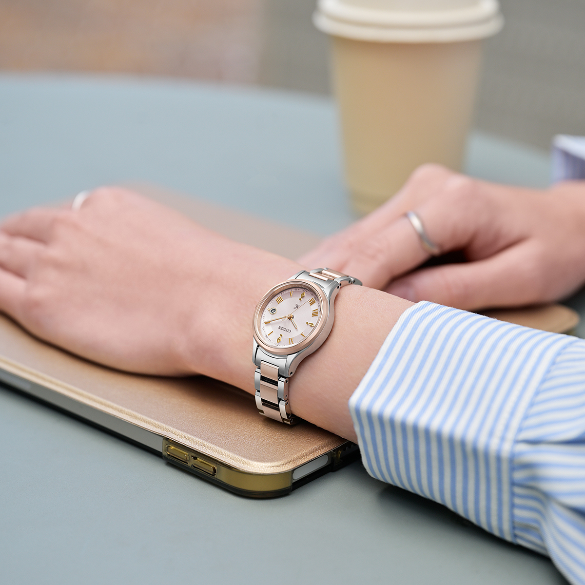 XC シチズン xC クロスシー ヒカリコレクション ES9496-64W レディース