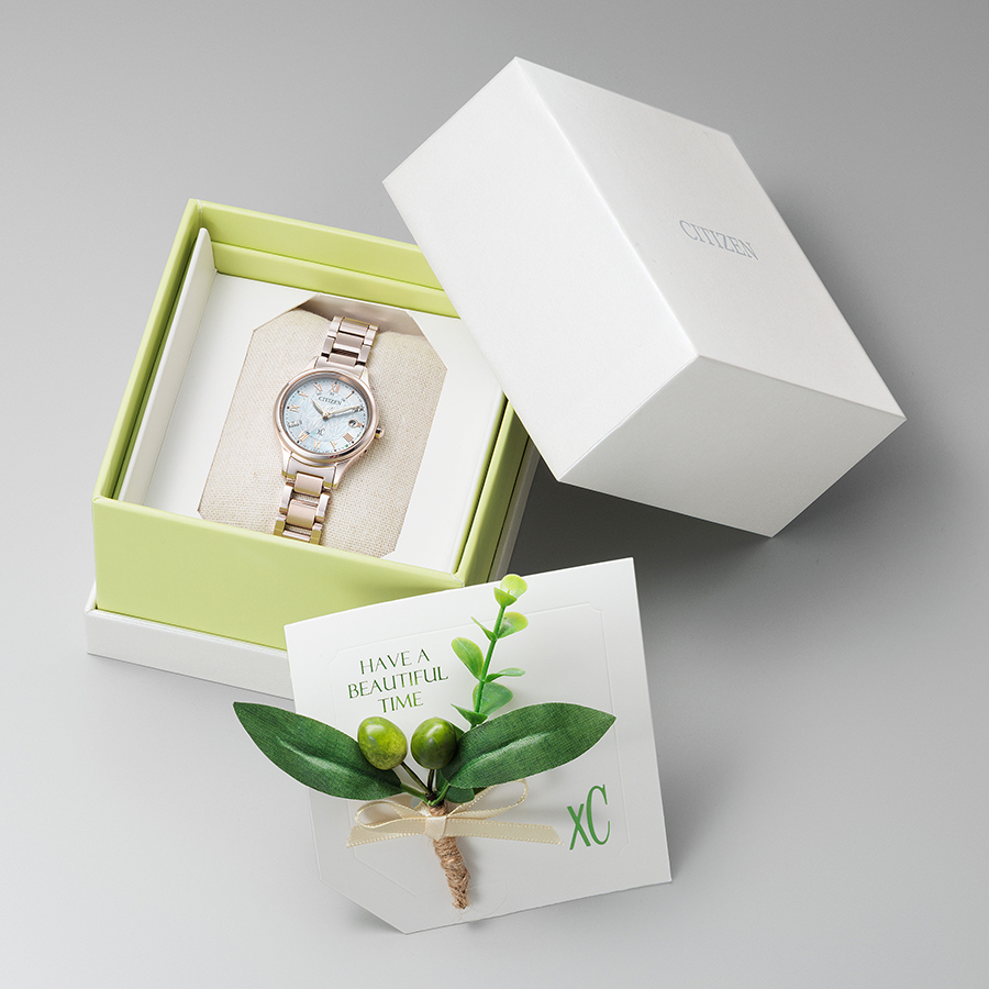 XC シチズン クロスシー 北川景子 限定モデル オリーブ ES9498-51D