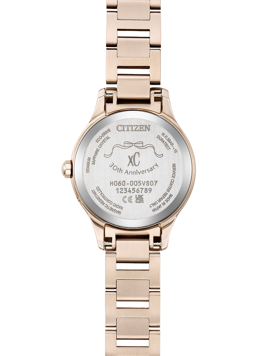 【新品】シチズン CITIZEN xC 腕時計 レディース ES9498-77N 30周年アニバーサリーSAKURA限定モデル  hikari collection Happy Flight エコ・ドライブ電波（H060-04M） ピンクシェルxピンクゴールド アナログ表示 XC シチズン クロスシー 30周年アニバーサリー SAKURA 限定モデル