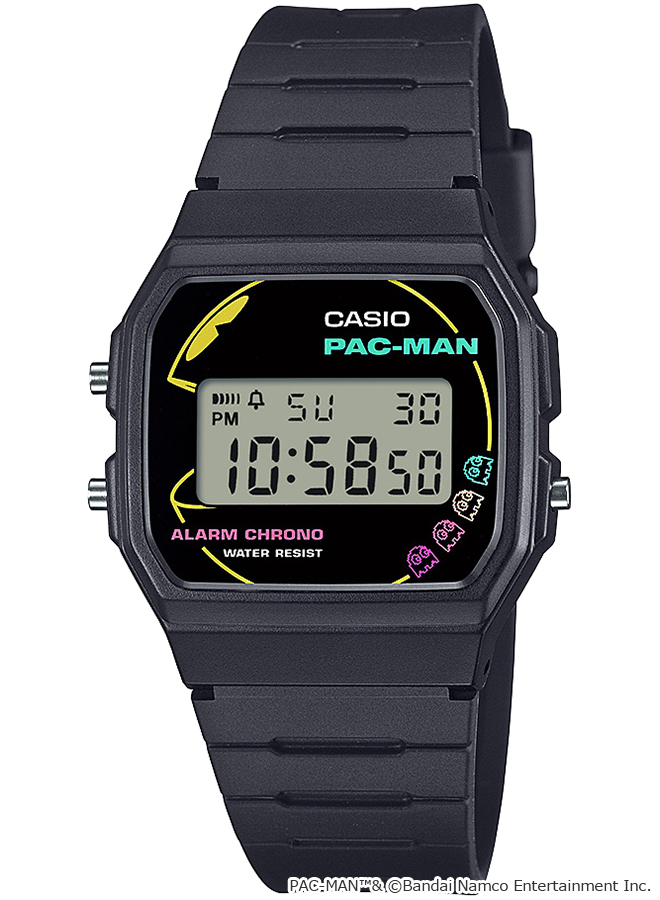 希少 美品 CASIO デジタル パックマンコラボレーションモデル スタンダード（CASIO） カシオ クラシック パックマン