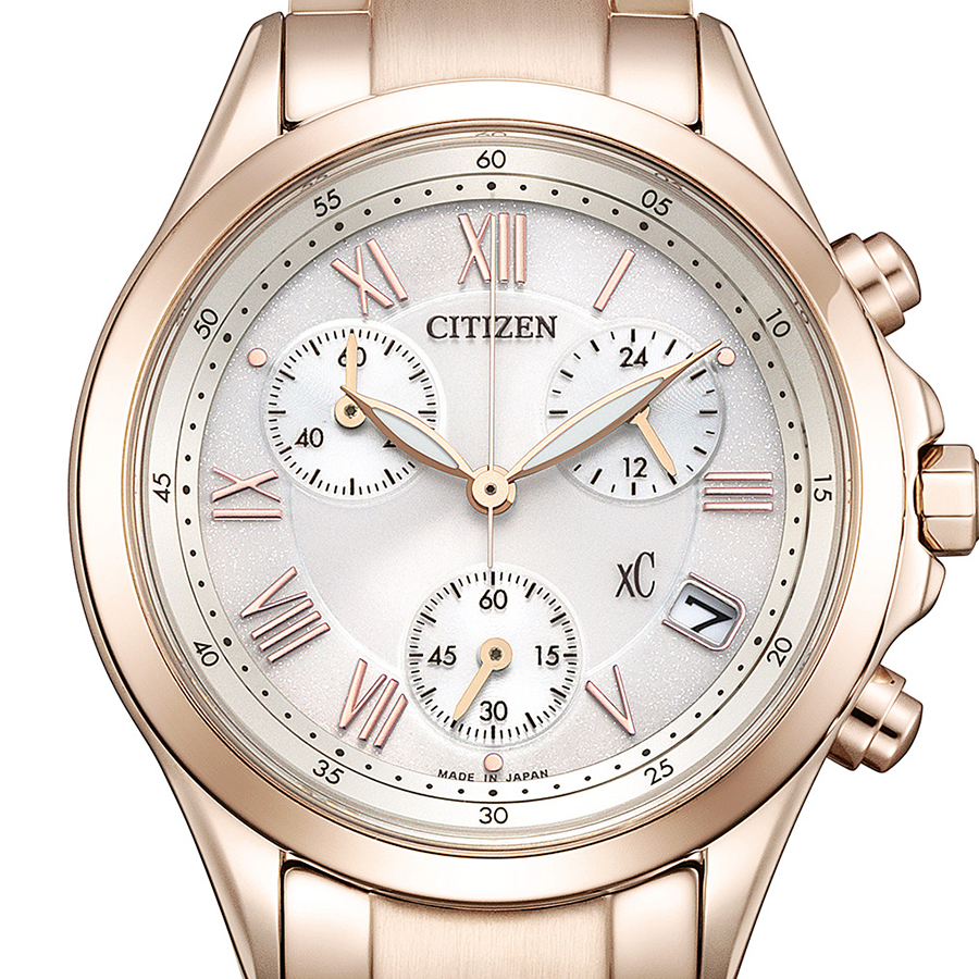 ◆美品◆CITIZENXC/ クロスシー クロノグラフ ソーラー腕時計( ルキア 楽天市場】シチズン クロスシー FB1404-51A CITIZEN XC クロノ