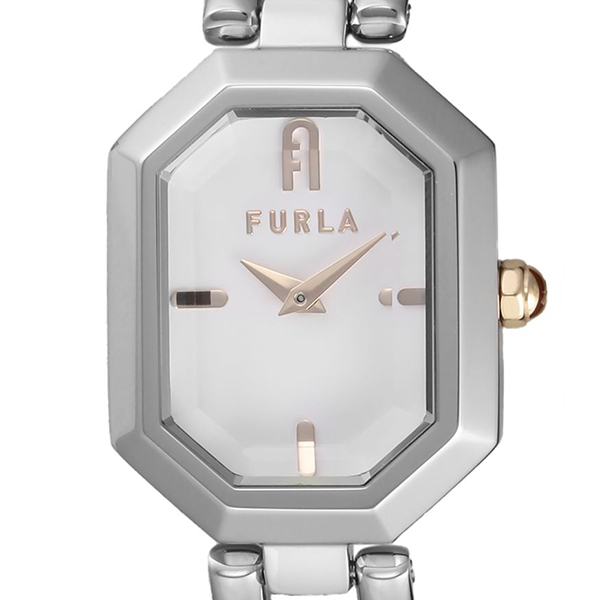 FURLA フルラ OCTAGONAL オクタゴナル ダブルトゥール FL-WW00044006L5 レディース 腕時計 クオーツ 電池式 革ベルト  ブラウン