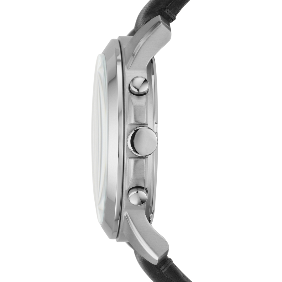 FOSSIL フォッシル GRANT グラント FS4812 メンズ 腕時計 クオーツ クロノグラフ アナログ 革ベルト ブラック 国内正規品｜theclockhouse｜04