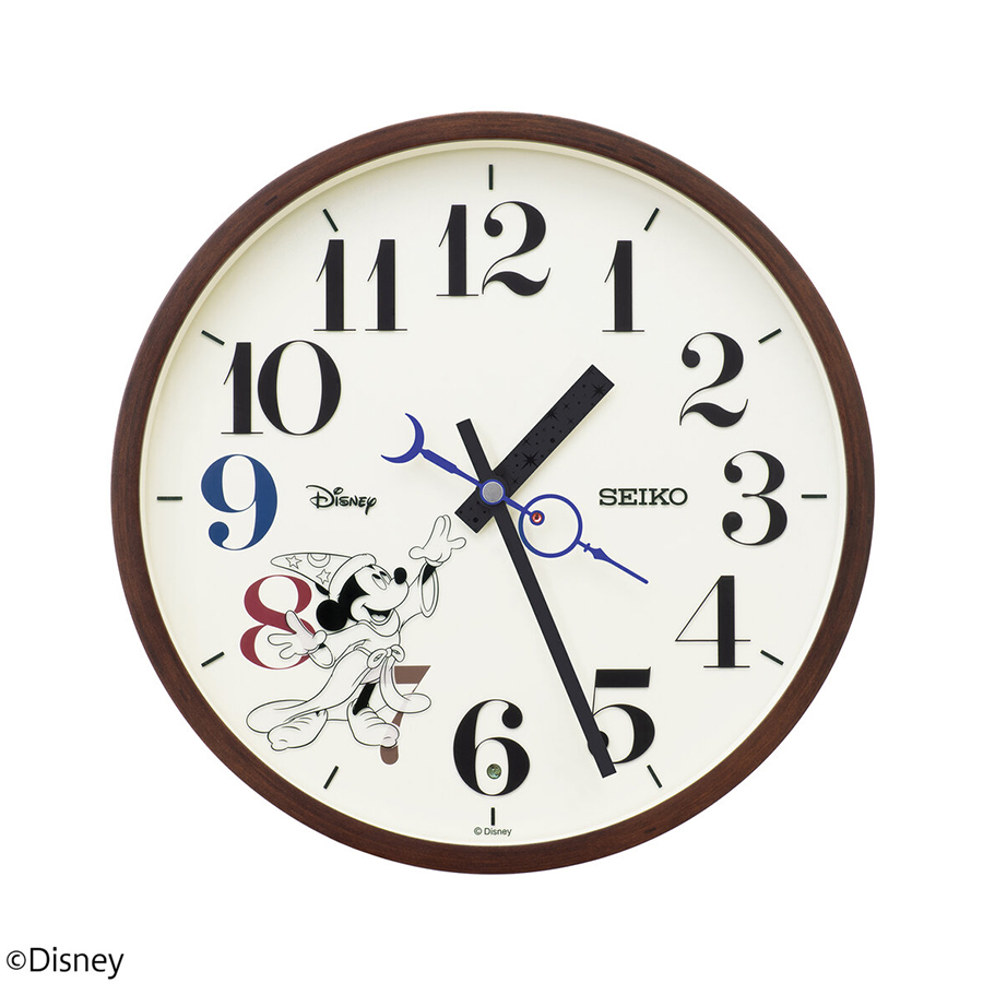 電波  FS513W Disney ミッキー インテリア SEIKO 楽天市場】【動画あり】セイコー 大人ディズニー 電波掛け時計
