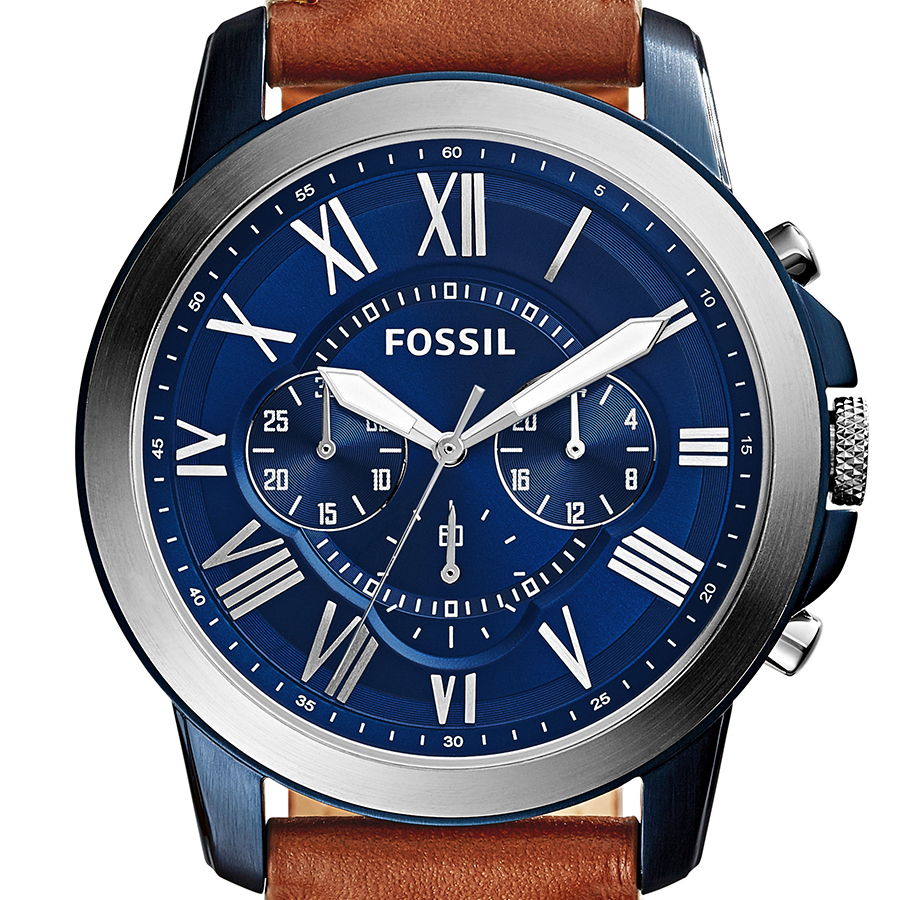 FOSSIL メンズウォッチ（文字盤カラー：ブルー系）の商品一覧｜メンズ