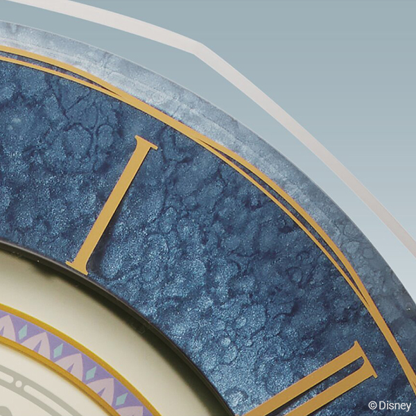 SEIKO（セイコー） クロック 大人ディズニー 美女と野獣 電波 掛け時計