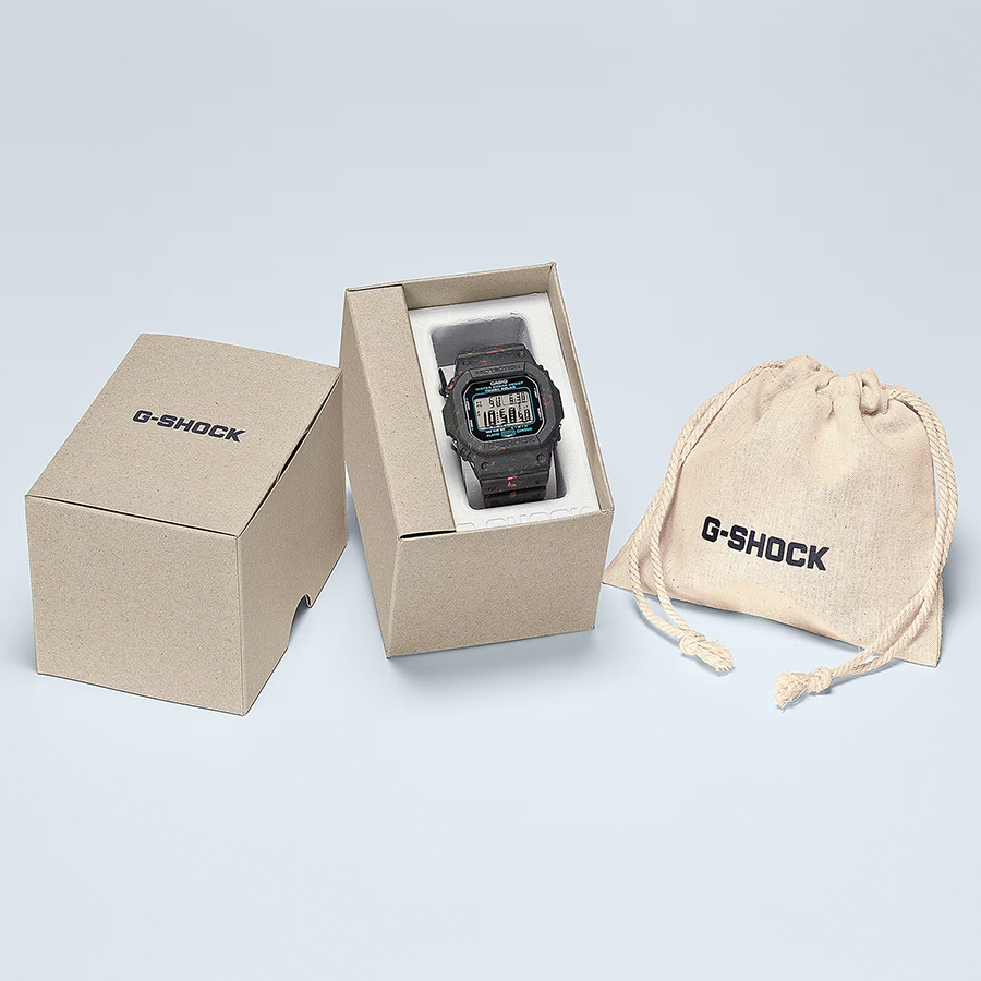 G-SHOCK 5600シリーズ 廃棄樹脂 リサイクル G-5600BG-1JR メンズ