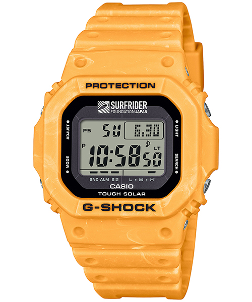 【新品未使用品】G-5600SFJ-9JR デジタル腕時計 G-SHOCK SURFRIDER FOUNDATION JAPAN コラボレーションモデル G