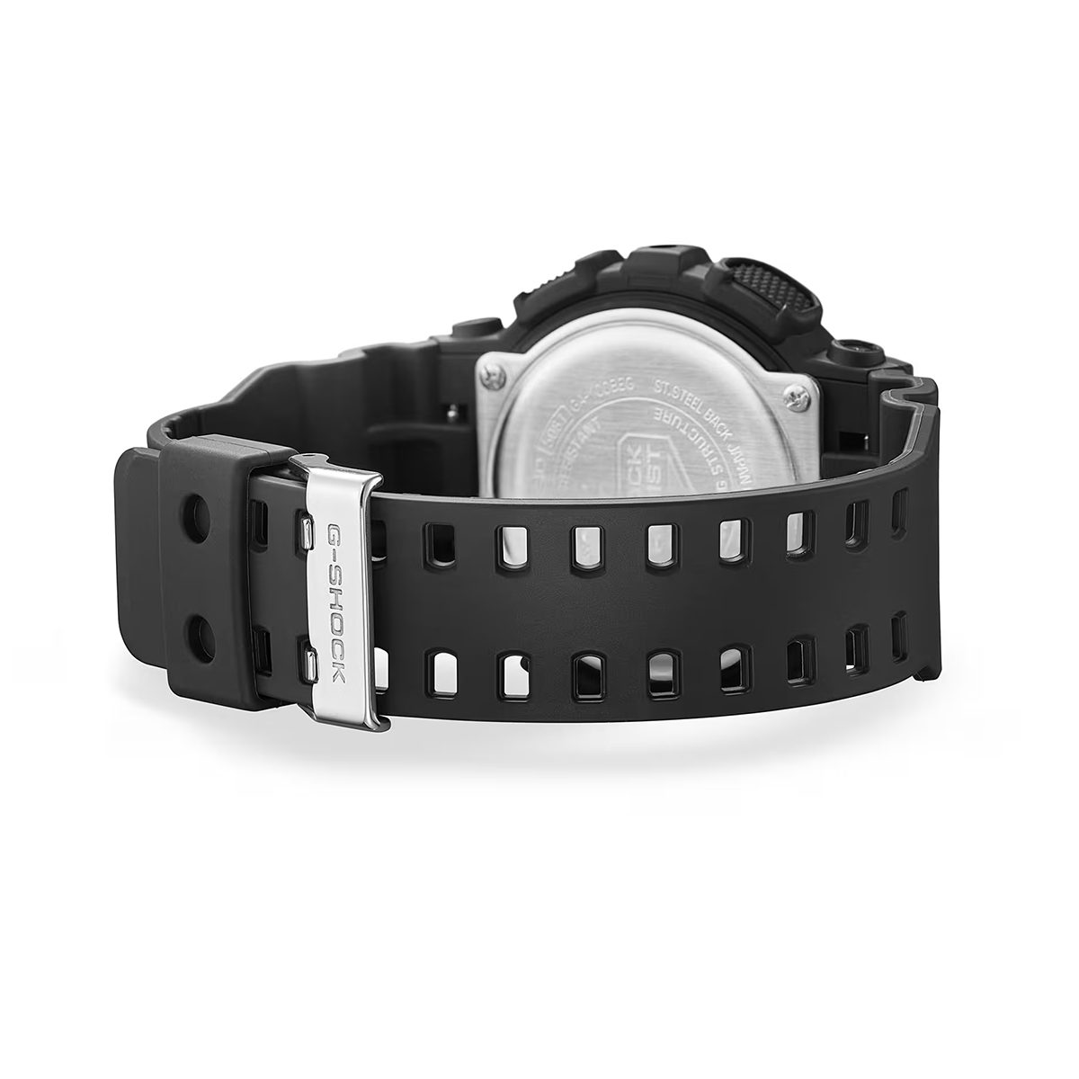 G-SHOCK ブラック&エレクトログリーン GA-100BEG-1AJF メンズ 腕時計
