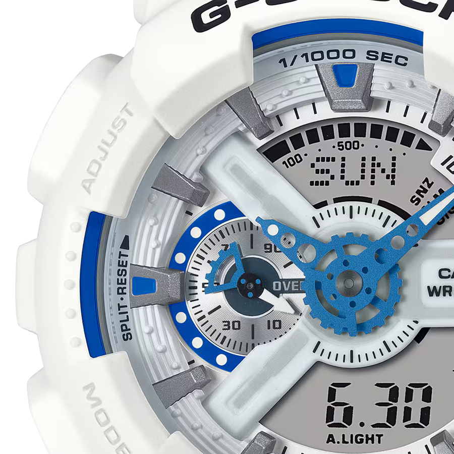 G-SHOCK HIDDEN GLOW 夏の海 夜光虫 ブルー 蓄光フェイス GA