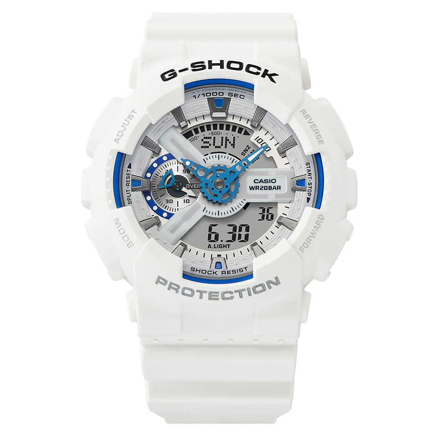 G-SHOCK HIDDEN GLOW 夏の海 夜光虫 ブルー 蓄光フェイス GA